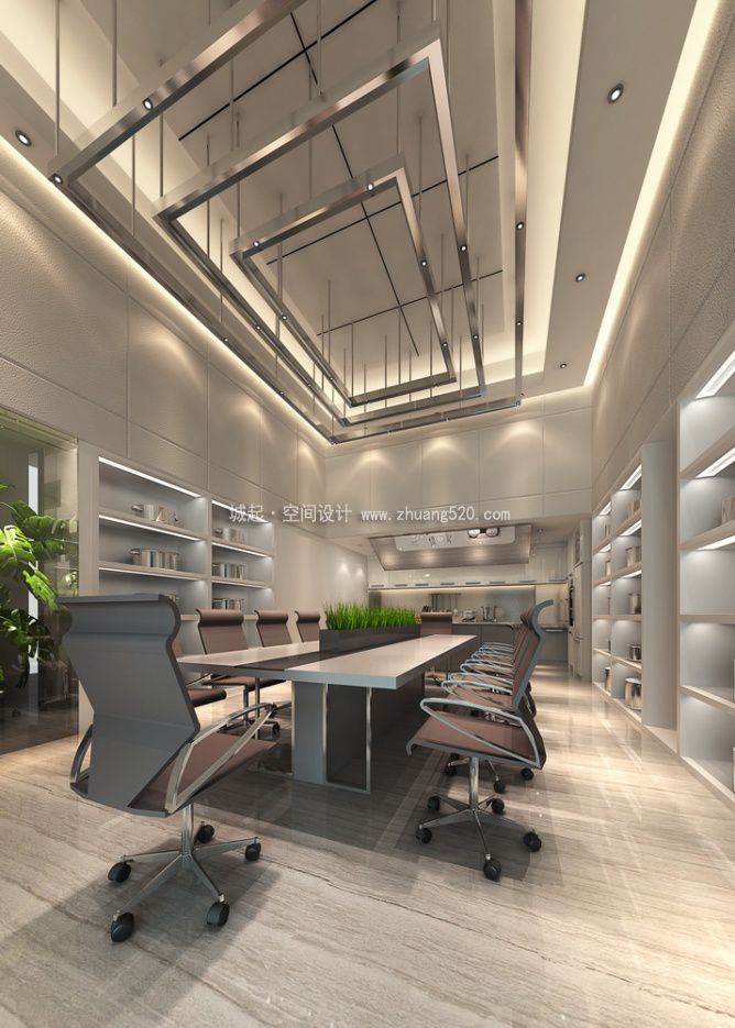 新中式办公室装修