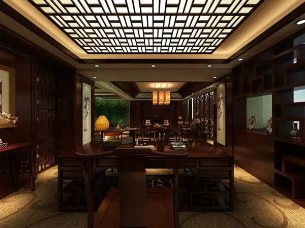 中式<a href=http://www.cemefempresas.com target=_blank class=infotextkey>办公室装修</a>效果图片