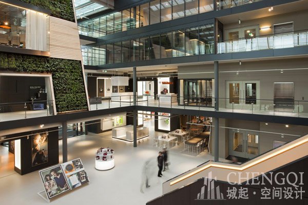 loft风格办公室大厅