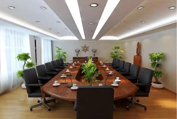 办公室植物摆放