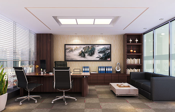 总经理室效果图
