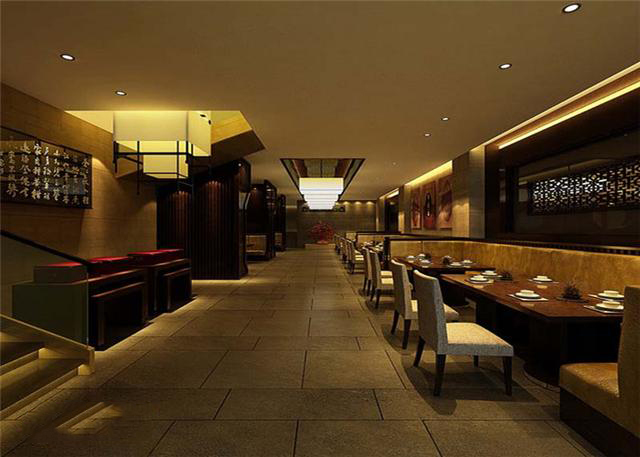 饭店装修效果图