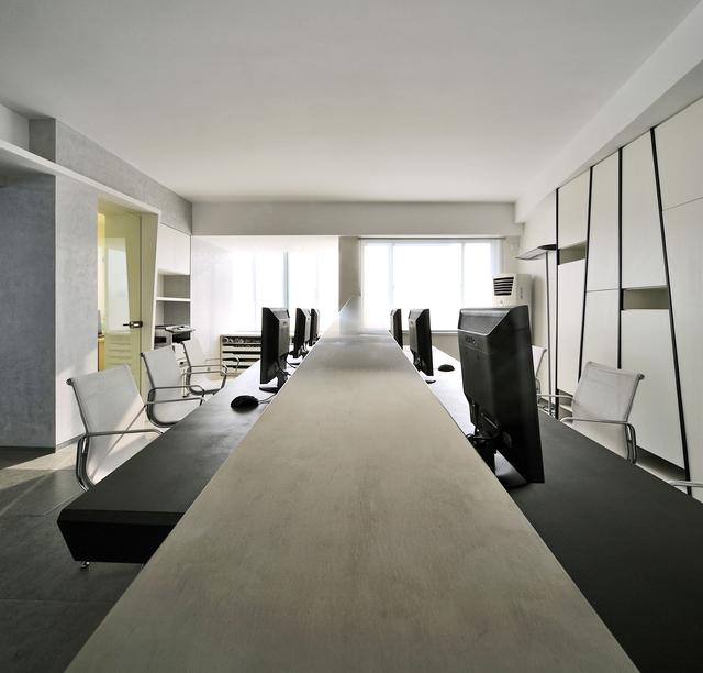 北欧简约办公室装修效果图